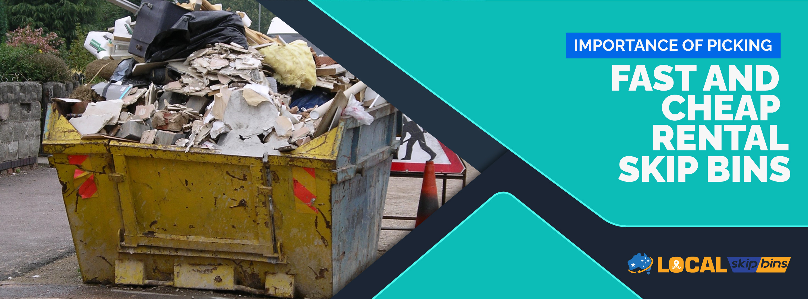 The use of a professional skip bin is an efficient, economical, and environmentally friendly way of disposing of rubbish.